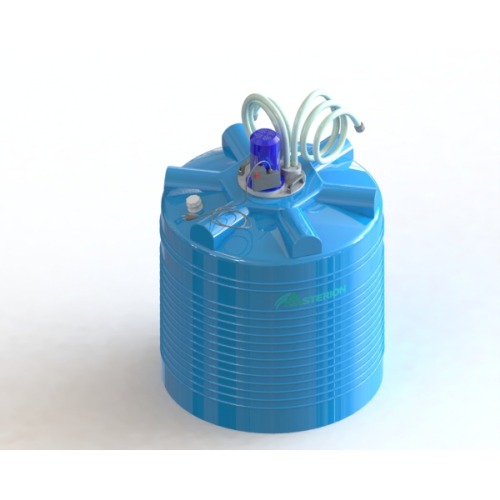 Установка для промывки теплообменников АкваProf 800 (бак 1000л)